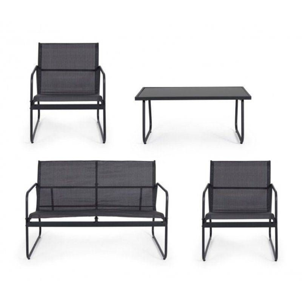 Shayd - 4 Piece Staley Outdoor Patio Set